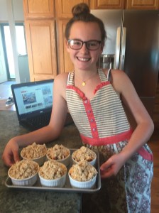 Jade Cooking Peach Crisp